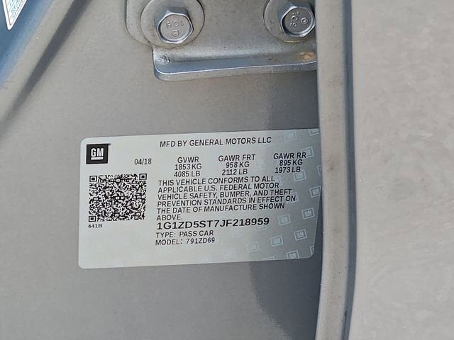 2018 Chevrolet Malibu LT