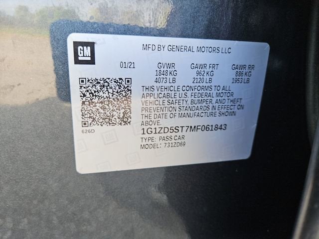 2021 Chevrolet Malibu LT