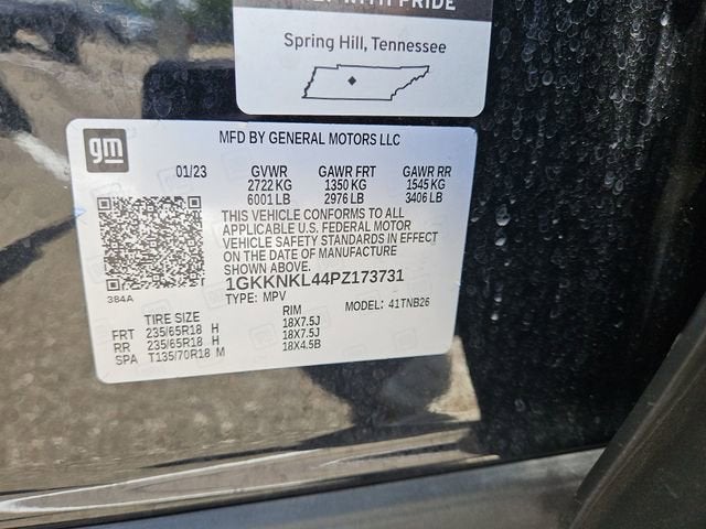 2023 GMC Acadia SLE