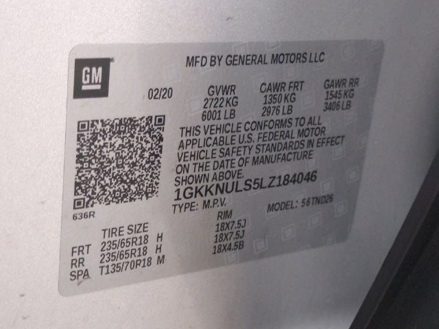 2020 GMC Acadia SLT