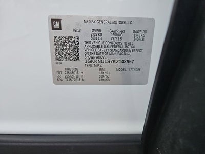 2019 GMC Acadia SLT