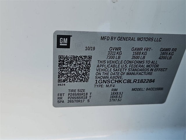 2020 Chevrolet Suburban LT