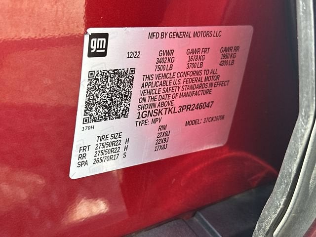 2023 Chevrolet Tahoe High Country