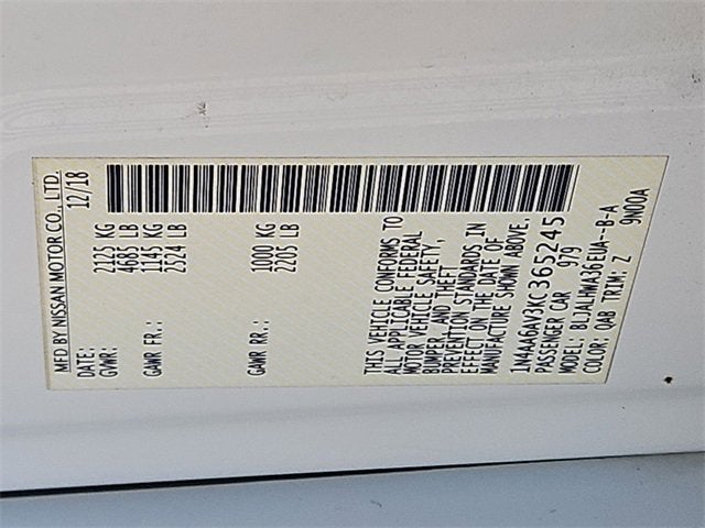 2019 Nissan Maxima Platinum