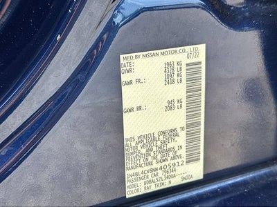 2022 Nissan Altima SR FWD
