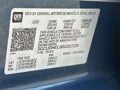 2024 Chevrolet Silverado 1500 ZR2