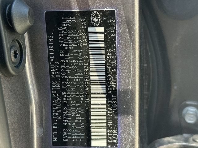 2023 Toyota Camry SE