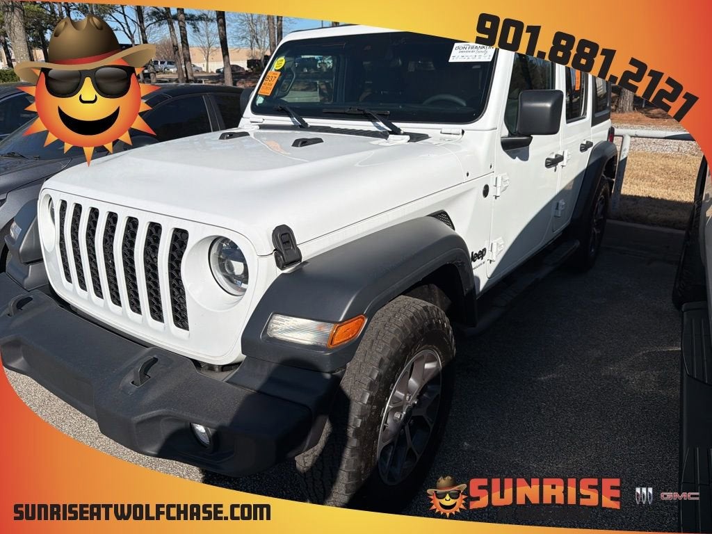 2024 Jeep Wrangler 4-Door Sport S 4x4