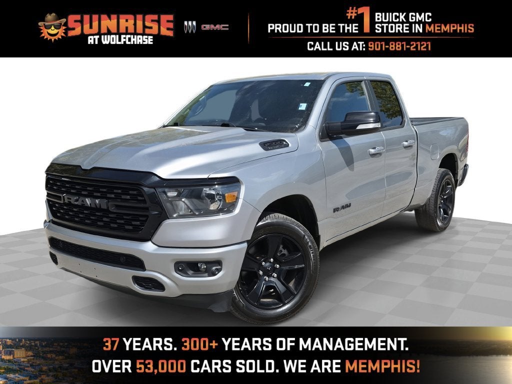 2022 RAM 1500 Big Horn Quad Cab 4x4 6'4" Box