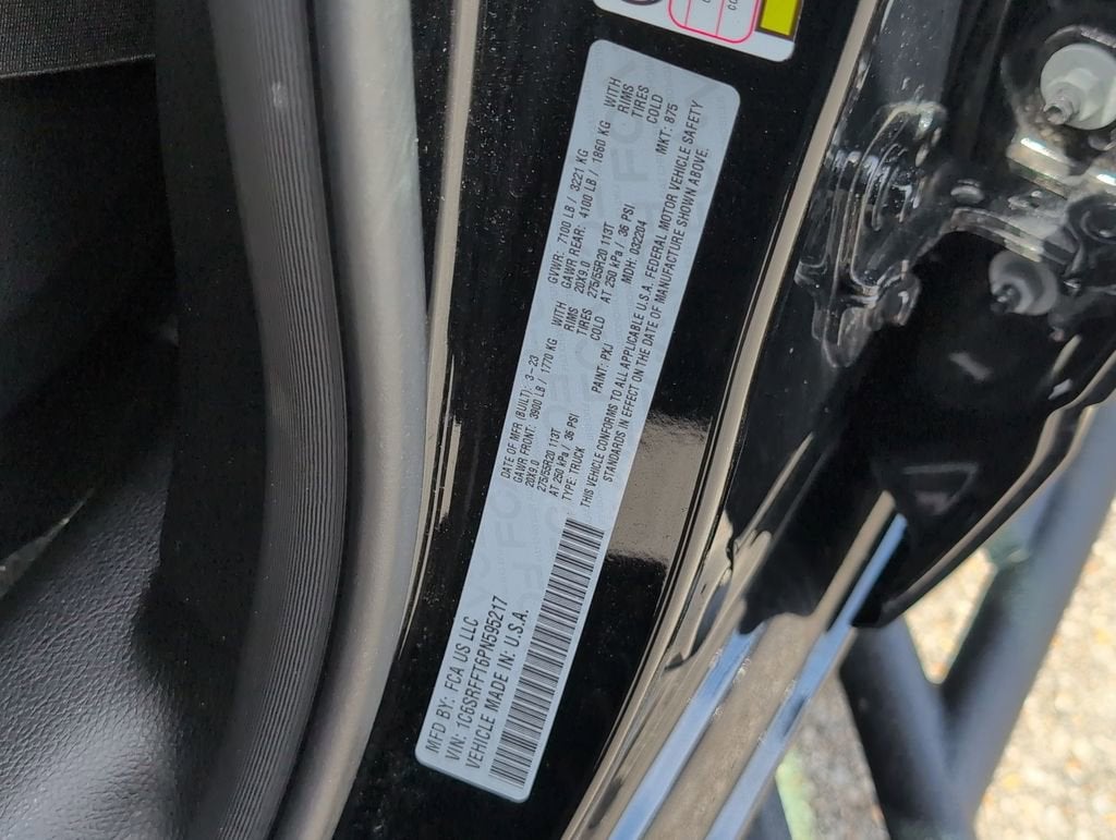 2023 RAM 1500 Big Horn Crew Cab 4x4 5'7" Box