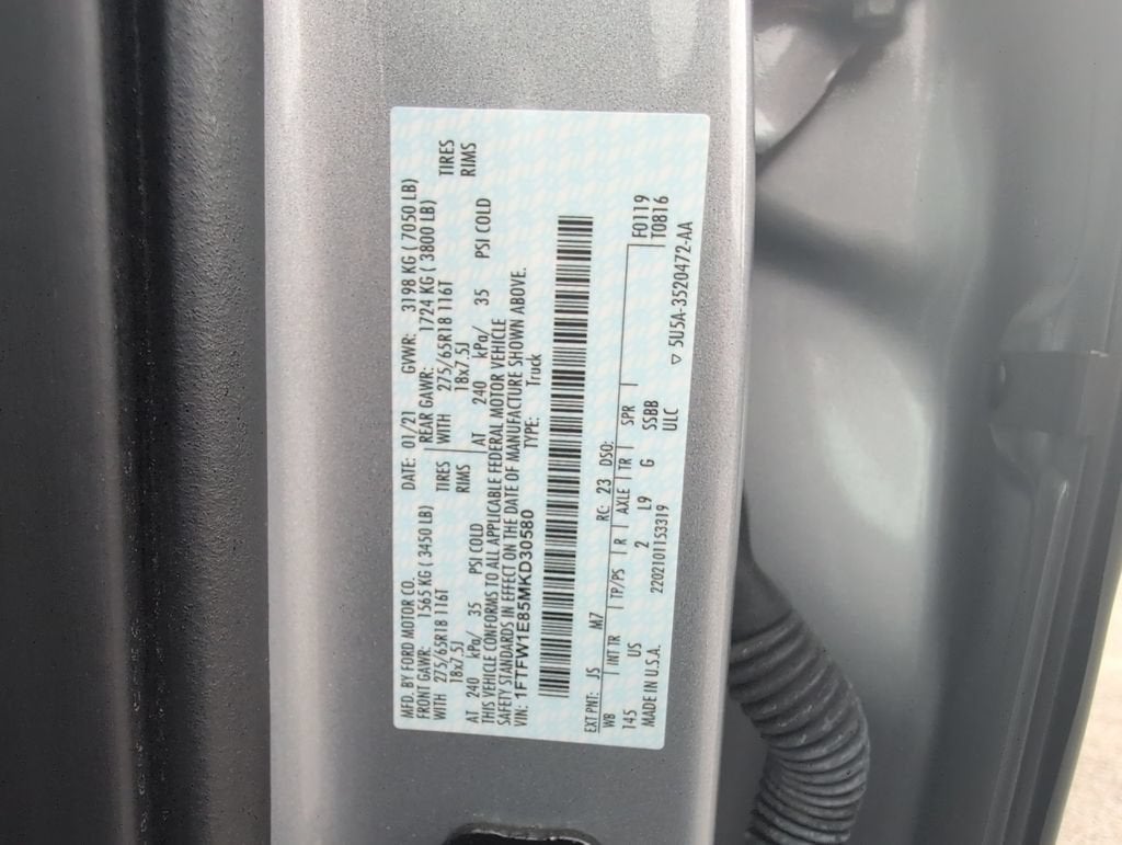 2021 Ford F-150 XLT