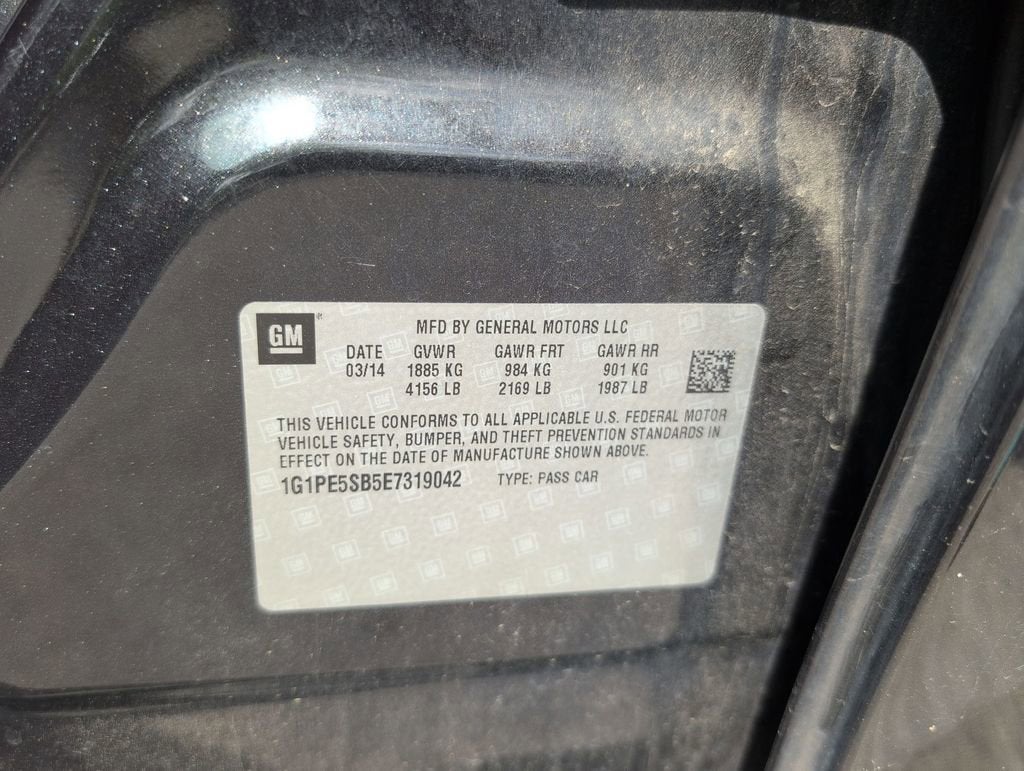 2014 Chevrolet Cruze 2LT