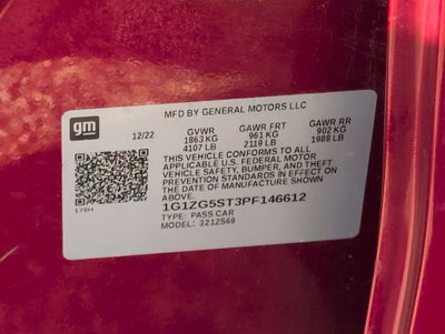 2023 Chevrolet Malibu RS