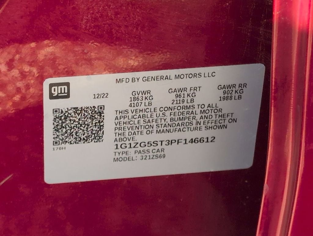 2023 Chevrolet Malibu RS