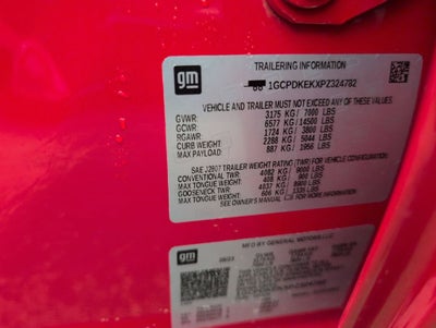 2023 Chevrolet Silverado 1500 LT (2FL)