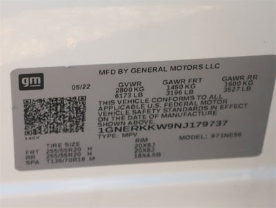 2022 Chevrolet Traverse Premier