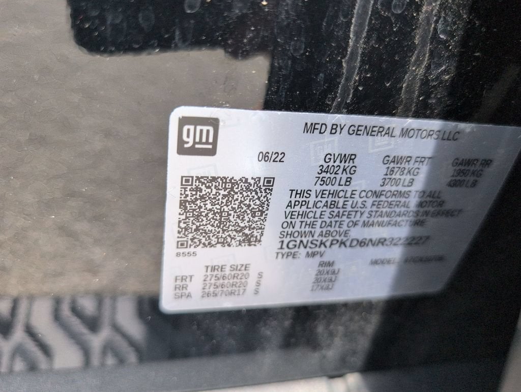 2022 Chevrolet Tahoe Z71