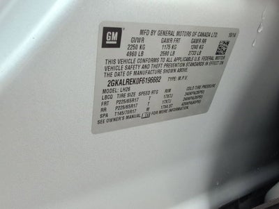 2015 GMC Terrain SLE