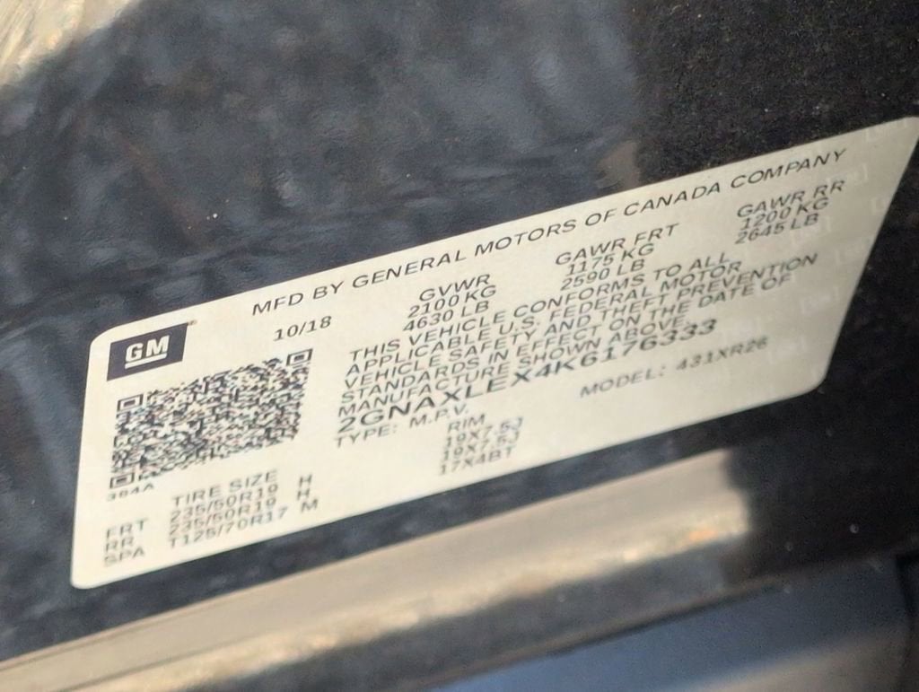 2019 Chevrolet Equinox LT