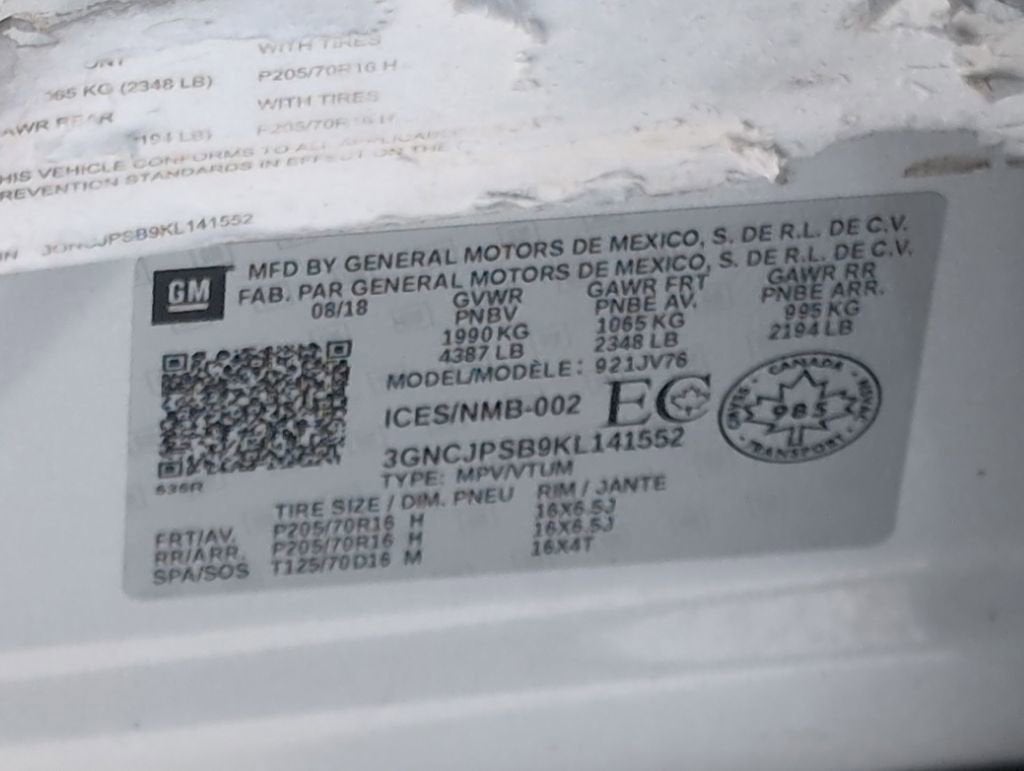 2019 Chevrolet Trax LT