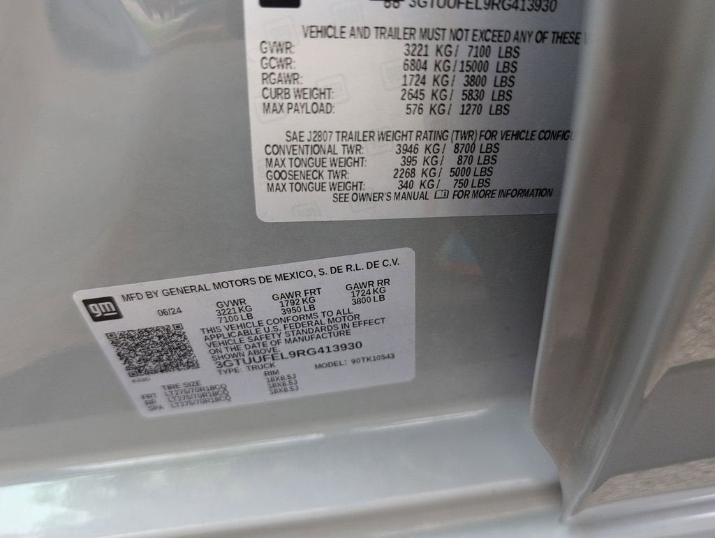 2024 GMC Sierra 1500 AT4X