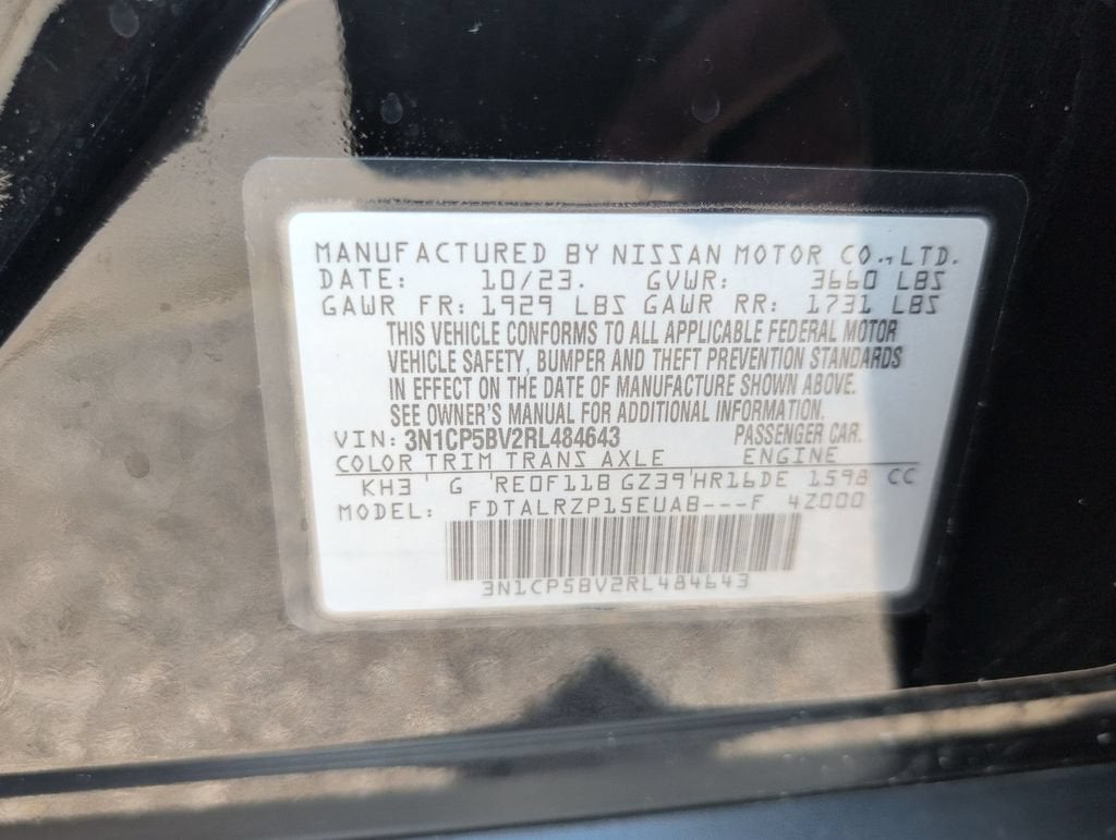 2024 Nissan Kicks S Xtronic CVT