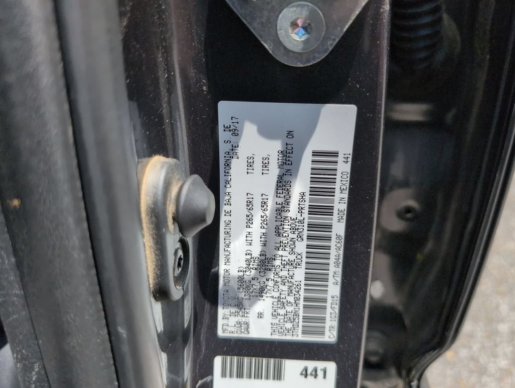 2017 Toyota Tacoma TRD Sport