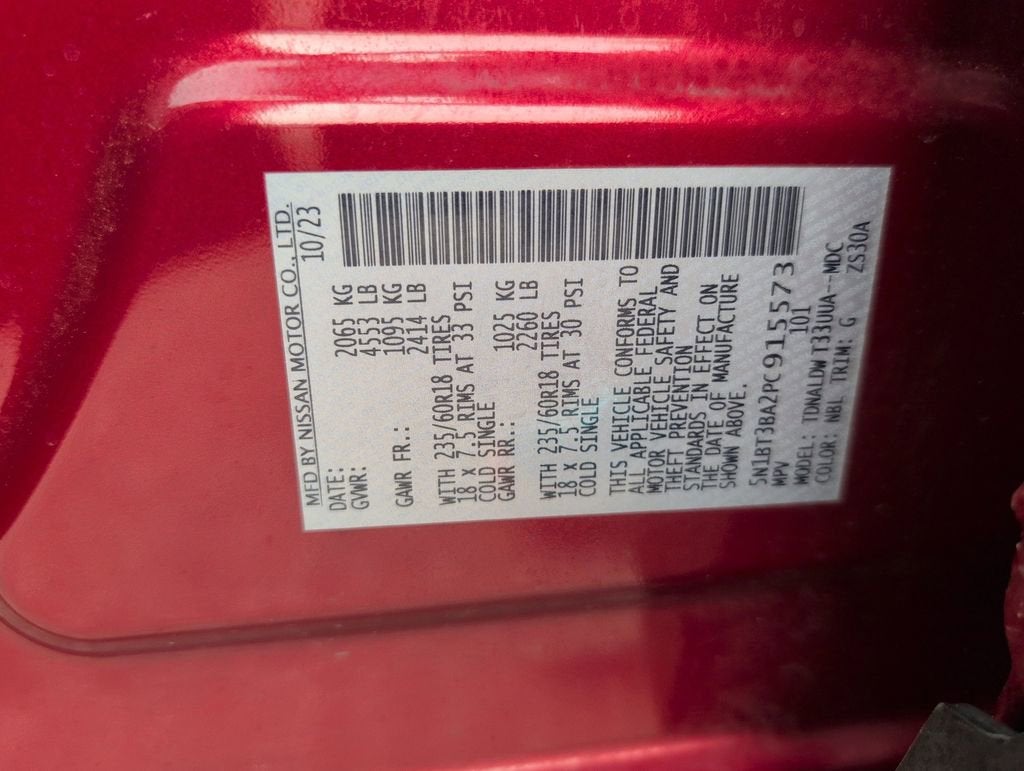 2023 Nissan Rogue SV FWD