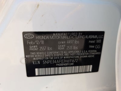 2018 Hyundai Sonata Limited