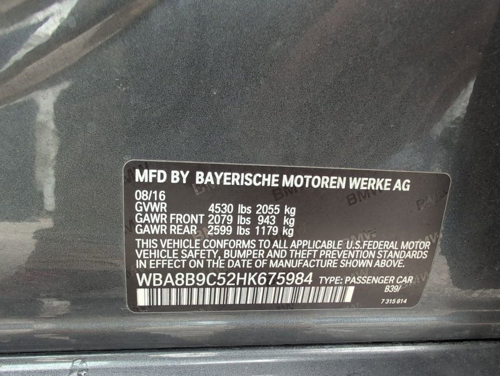 2017 BMW 330i 330i
