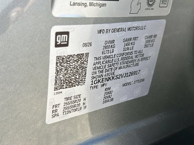 2027 GMC Acadia Elevation