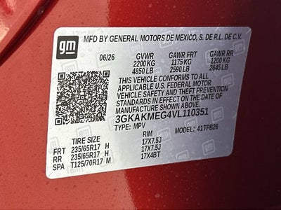 2027 GMC Terrain Elevation