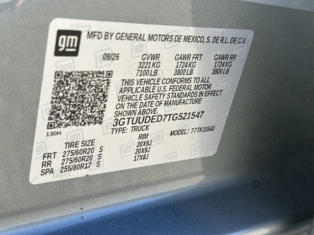 2026 GMC Sierra 1500 SLT